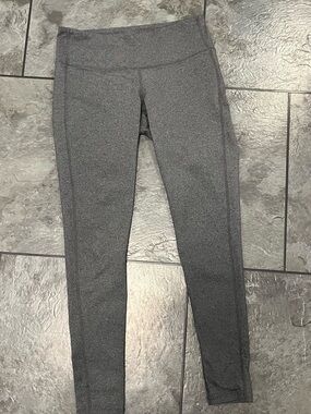 Athleta Gray High-Waist Leggings